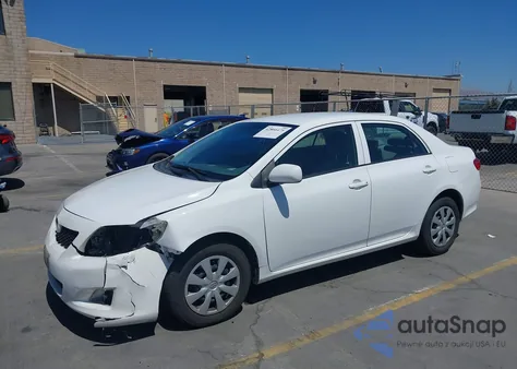 2010 Toyota Corolla Le из США, поврежденный, VIN 1NXBU4EE2AZ353080